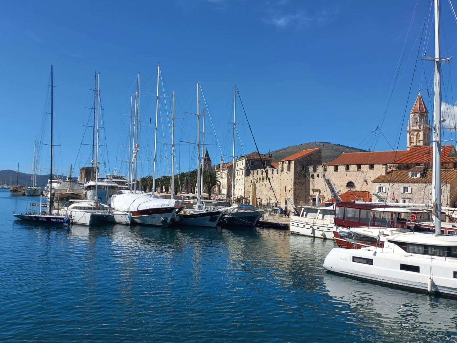 La Dolce Vita Apartment Trogir Bagian luar foto